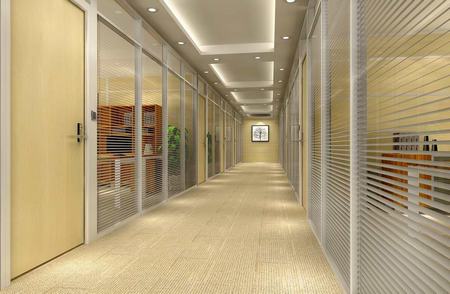 办公楼成品玻璃隔断